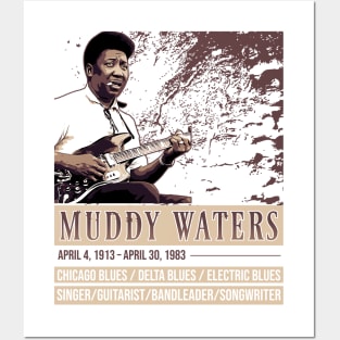 Muddy Waters // Blues legend Posters and Art